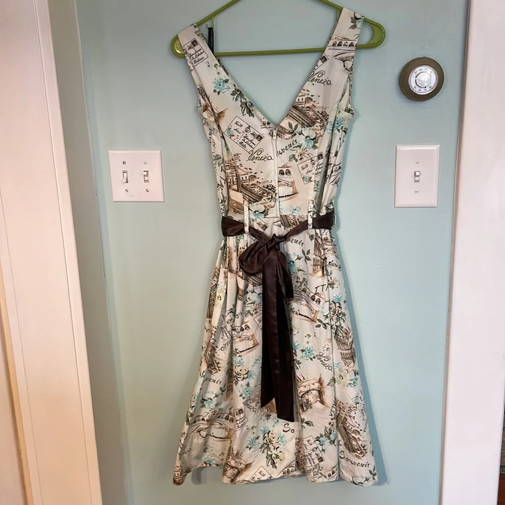 Dorothy Perkins “Venice Souvenir” cocktail dress- Uk 10 - Picture 2 of 12